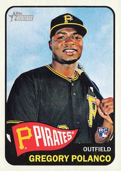 2014 Topps Heritage #H527 Gregory Polanco Front