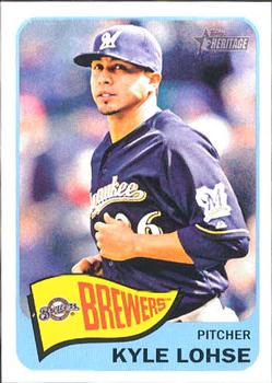2014 Topps Heritage #25 Kyle Lohse Front