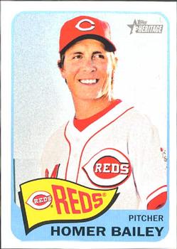 2014 Topps Heritage #72 Homer Bailey Front