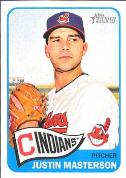 2014 Topps Heritage #108 Justin Masterson Front