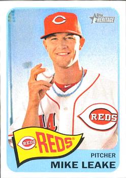 2014 Topps Heritage #128 Mike Leake Front