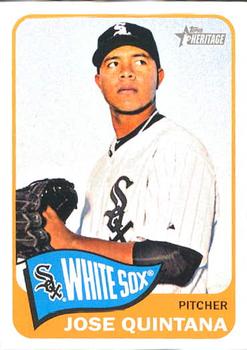 2014 Topps Heritage #178 Jose Quintana Front