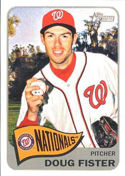 2014 Topps Heritage #214 Doug Fister Front
