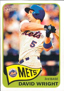2014 Topps Heritage #284 David Wright Front