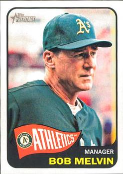 2014 Topps Heritage #391 Bob Melvin Front