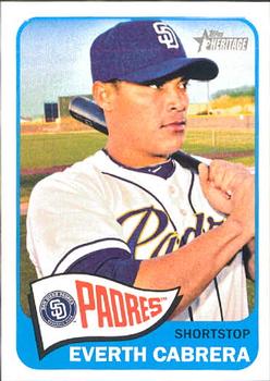 2014 Topps Heritage #396 Everth Cabrera Front