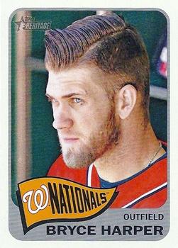 2014 Topps Heritage #400 Bryce Harper Front
