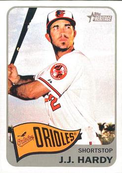 2014 Topps Heritage #410 J.J. Hardy Front