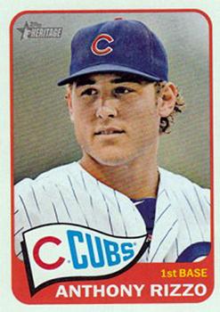 2014 Topps Heritage #458 Anthony Rizzo Front