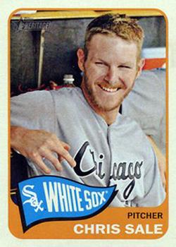 2014 Topps Heritage #471 Chris Sale Front
