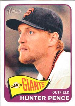 2014 Topps Heritage #479 Hunter Pence Front