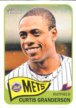 2014 Topps Heritage #497 Curtis Granderson Front