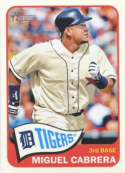 2014 Topps Heritage #500 Miguel Cabrera Front