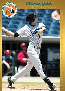 2012 Grandstand Florida State League Top Prospects #NNO Christian Yelich Front