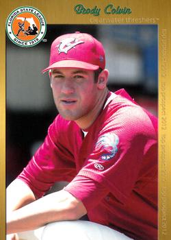 2012 Grandstand Florida State League Top Prospects #NNO Brody Colvin Front