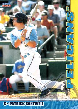 2013 Choice Myrtle Beach Pelicans #23 Patrick Cantwell Front
