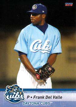 2013 Choice Daytona Cubs #8 Frank Del Valle Front