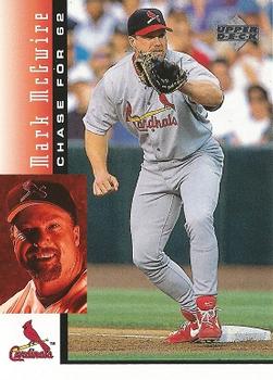 1998 Upper Deck Mark McGwire's Chase for 62 #14 Mark McGwire Front