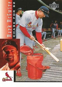 1998 Upper Deck Mark McGwire's Chase for 62 #30 Mark McGwire Front