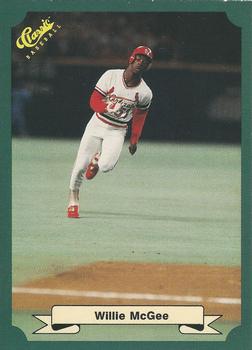 1987 Classic #31 Willie McGee Front