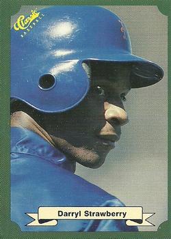 1987 Classic #3 Darryl Strawberry Front