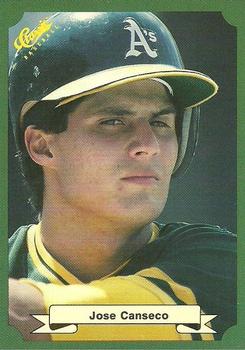 1987 Classic #46 Jose Canseco Front