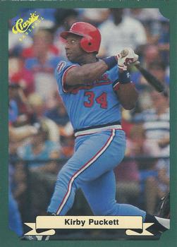 1987 Classic #55 Kirby Puckett Front