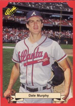 1988 Classic Red #156 Dale Murphy Front