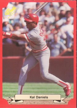 1988 Classic Red #161 Kal Daniels Front