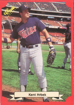 1988 Classic Red #192 Kent Hrbek Front