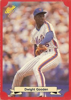 1988 Classic Red #171 Dwight Gooden Front