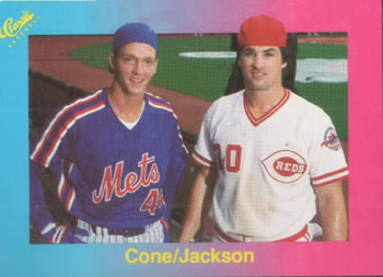 1989 Classic #100 Dave Cone / Danny Jackson Front