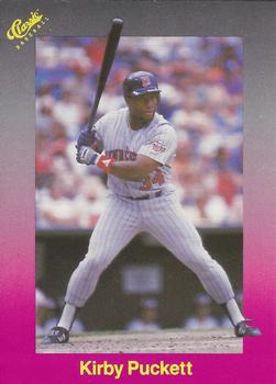 1989 Classic #176 Kirby Puckett Front