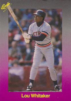 1989 Classic #188 Lou Whitaker Front