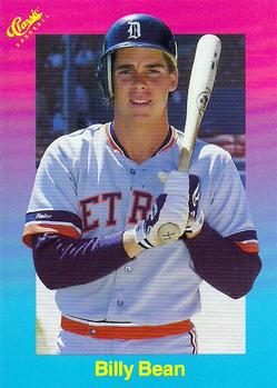 1989 Classic #33 Billy Bean Front