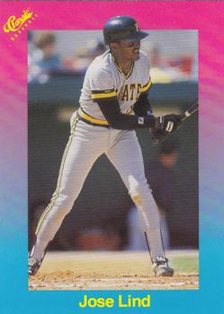 1989 Classic #20 Jose Lind Front
