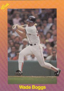1989 Classic #102 Wade Boggs Front