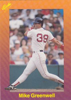 1989 Classic #149 Mike Greenwell Front