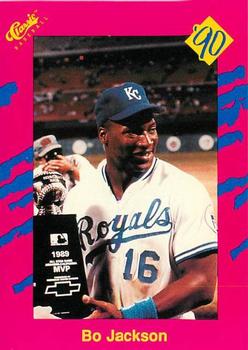 1990 Classic Update #T25 Bo Jackson Front