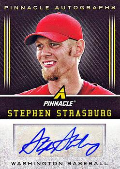 2013 Pinnacle - Autographs #SS Stephen Strasburg Front