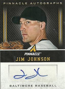 2013 Pinnacle - Autographs #JJ Jim Johnson Front