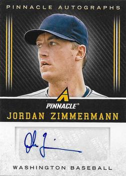 2013 Pinnacle - Autographs #JZ Jordan Zimmermann Front
