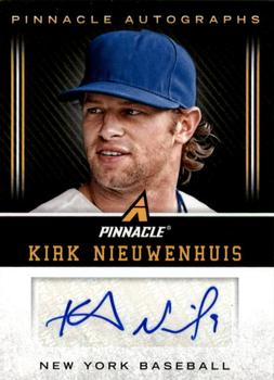 2013 Pinnacle - Autographs #KN Kirk Nieuwenhuis Front