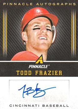 2013 Pinnacle - Autographs #TF Todd Frazier Front