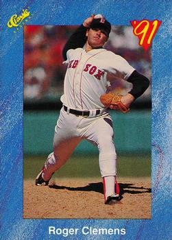 1991 Classic I #T18 Roger Clemens Front