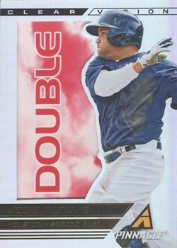 2013 Pinnacle - Clear Vision Hitting Double #CV32 Jose Altuve Front