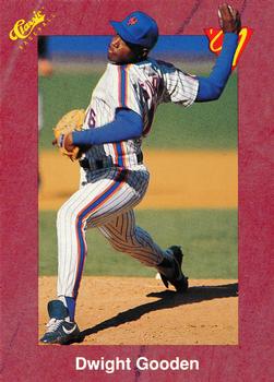 1991 Classic II #T39 Dwight Gooden Front
