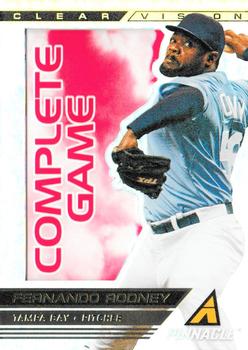 2013 Pinnacle - Clear Vision Pitching Complete Game #CV11 Fernando Rodney Front