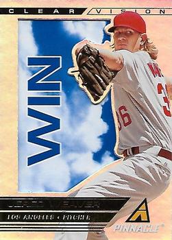 2013 Pinnacle - Clear Vision Pitching Win #CV2 Jered Weaver Front