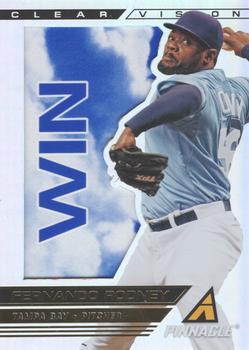 2013 Pinnacle - Clear Vision Pitching Win #CV11 Fernando Rodney Front